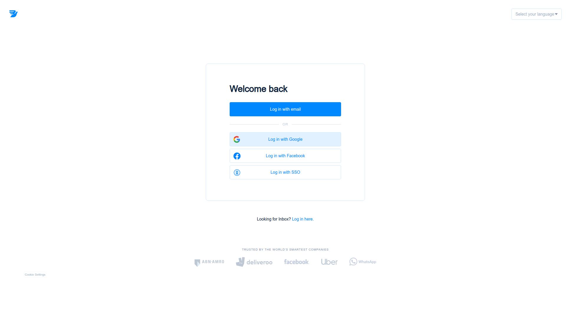 MessageBird website